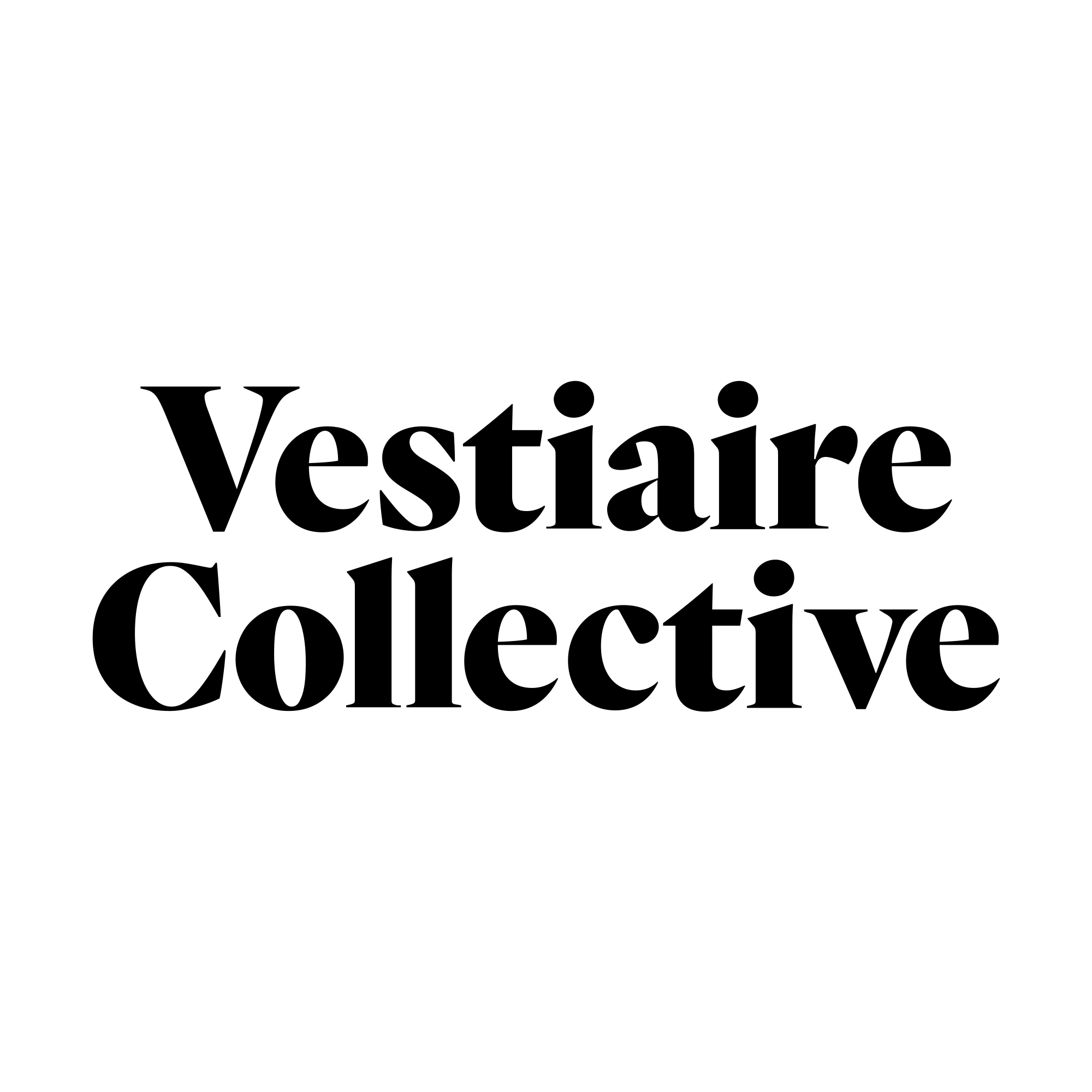 vestiaire collective logo transparent